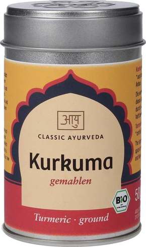 Classic Ayurveda Bio kurkuma - mleta - 50 g