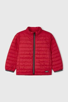Otroška jakna Mayoral rdeča barva - rdeča. Otroška Jakna iz kolekcije Mayoral. Delno podloženi model izdelan iz prešitega materiala.