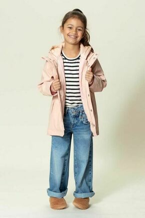 Otroška vodoodporna jakna Gosoaky SNAKE PIT roza barva - roza. Otroška jakna iz kolekcije Gosoaky. Delno podložen model
