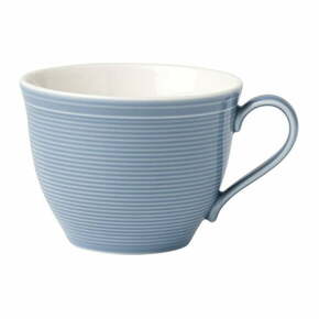 Bela in modra porcelanasta skodelica za kavo Villeroy &amp; Boch Like Color Loop