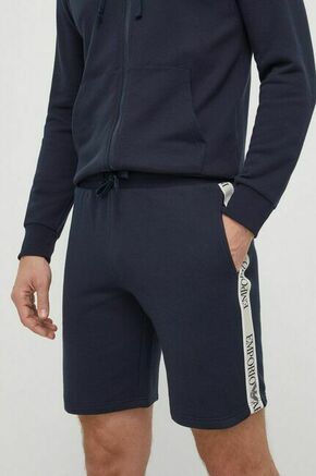 Kratke hlače lounge Emporio Armani Underwear mornarsko modra barva