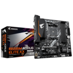Gigabyte B550M Aorus Elite Ax matična plošča, Socket AM4, AMD B550, 4x DDR4, ATX/mATX