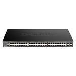 D-Link DGS-1250 switch, 4x/52x, rack mountable