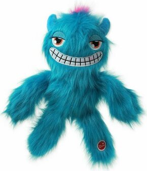 Igrača Dog Fantasy Monsters ghost squeaky krzneno modra 35 cm