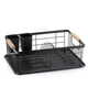WEBHIDDENBRAND Odcejalnik za posodo Rica metal black 42,0x31,5x15,0cm