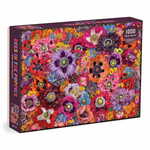 Galison Puzzle Čebele med makovimi cvetovi 1000 kosov