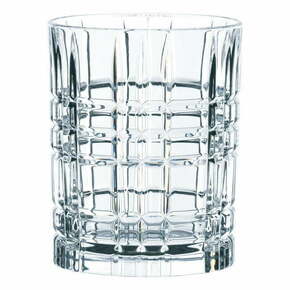 Komplet 4 kozarcev za viski iz kristalnega stekla Nachtmann Square Whiskey Set
