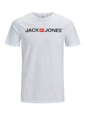 Jack&amp;Jones Moška majica JJECORP 12137126 White (Velikost XXL)