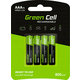 Green Cell Zelena celica - 4x AAA HR03 800mAh akumulatorske baterije