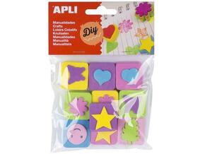 Apli Kids mini štampiljke iz eva pene 10 kos API16830