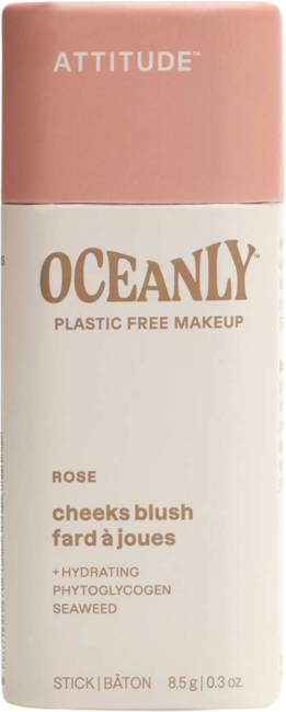 "Attitude Oceanly Cream Blush Stick - Rose"