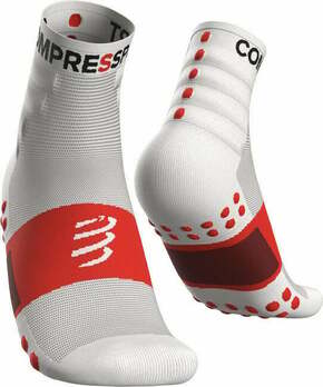 Compressport Training Socks 2-Pack White T3 Tekaške nogavice