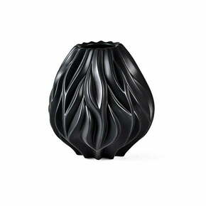 Vaza iz črnega porcelana Morsø Flame