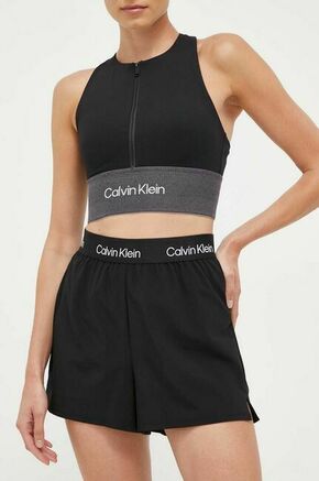 Kratke hlače za vadbo Calvin Klein Performance črna barva - črna. Kratke hlače za vadbo iz kolekcije Calvin Klein Performance. Model izdelan iz hitrosušečega materiala.