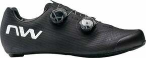 Northwave Extreme Pro 3 Shoes Black/White 45 Moški kolesarski čevlji