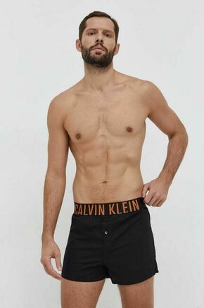 Bombažne boksarice Calvin Klein Underwear 2-pack vijolična barva - vijolična. Boksarice iz kolekcije Calvin Klein Underwear. Model izdelan iz udobne tkanine. V kompletu sta dva para.