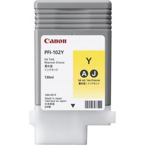 Canon PFI-102Y črnilo rdeča (red)/rumena (yellow)