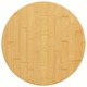 vidaXL Mizna plošča Ø40x2,5 cm bambus