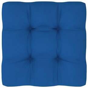 Shumee Blazina za kavč iz palet kraljevsko modra 50x50x12 cm