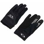 Oakley All Mountain MTB Glove Black/White L Kolesarske rokavice