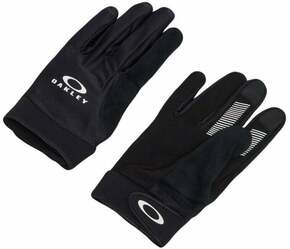 Oakley All Mountain MTB Glove Black/White L Kolesarske rokavice