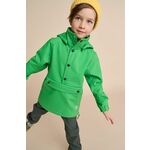 Otroška jakna Reima zelena barva - zelena. Otroški Jakna iz kolekcije Reima. Lahek model, izdelan iz materiala, odpornega na veter.