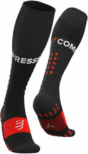 Compressport Full Socks Run Black T4 Tekaške nogavice