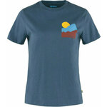 Fjällräven Nature T-Shirt W Indigo Blue XS Majica na prostem