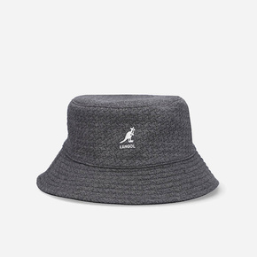 Dvostranski klobuk Kangol siva barva - siva. Klobuk iz kolekcije Kangol. Model z ozkim robom