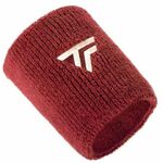 TECNIFIBRE znojnik Wristband, temno rrdeča, XL 3490150205115