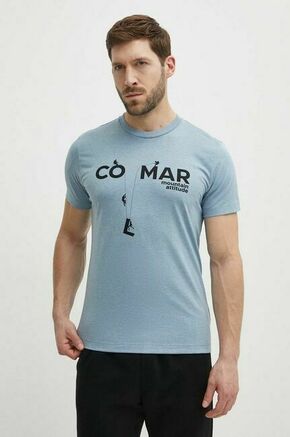 Kratka majica Colmar moški - modra. Kratka majica iz kolekcije Colmar