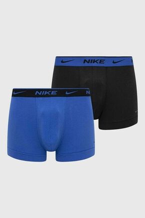 Boksarice Nike moški - modra. Boksarice iz kolekcije Nike. Model izdelan iz gladke