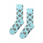 Nogavice Happy Socks Cat Sock - modra. Nogavice iz kolekcije Happy Socks. Model izdelan iz elastičnega, vzorčastega materiala.