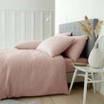 Rožnata bombažna posteljnina za zakonsko posteljo 200x200 cm – Catherine Lansfield