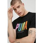 Puma Moška Graphic Majica Črna M