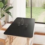 vidaXL Nalepke za pohištvo samolepilne mat črne 90x500 cm PVC
