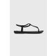 Sandali Ipanema CLASS BRIGHT ženski, črna barva, 83511-AR804 - črna. Sandali iz kolekcije Ipanema. Model je izdelan iz sintetičnega materiala. Model z mehkim, oblikovanim vložkom zagotavlja udobje.