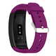 BStrap Samsung Gear Fit 2 Silicone Land pašček, Dark Purple