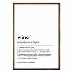 Plakat 50x70 cm Wine – Wallity