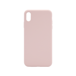Chameleon Apple iPhone XS Max - Silikonski ovitek (liquid silicone) - Soft - Pink Sand