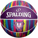 Spalding Žoge košarkaška obutev vijolična 7 Marble Ball