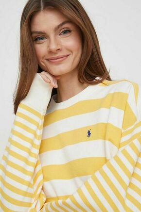 Bombažen pulover Polo Ralph Lauren ženska