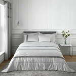 Sivo satenasto pregrinjalo za zakonsko posteljo 240x260 cm – Catherine Lansfield