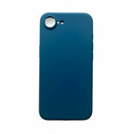 OEM SOFT etui za IPHONE 16e (SE 4 2025) temno modra
