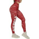Nebbia Workout Leggings Rough Girl Red S Fitnes hlače