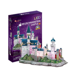 Cubic Fun 3D puzzle, Neuschwanstein z osvetlitvijo