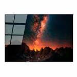 Steklena slika 100x70 cm Night Sky – Wallity