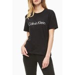 Calvin Klein črna ženska majica S/S Crew Neck