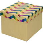 Creative škatla BBP Rainbow, darilna,22 x 22 x 16 cm