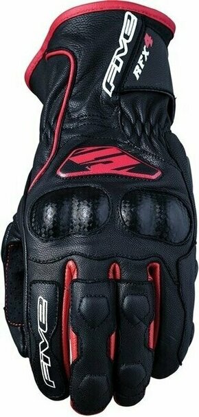 Five RFX4 Black/Red 3XL Motoristične rokavice